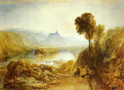 Prudhoe Castle Northumberland William Turner